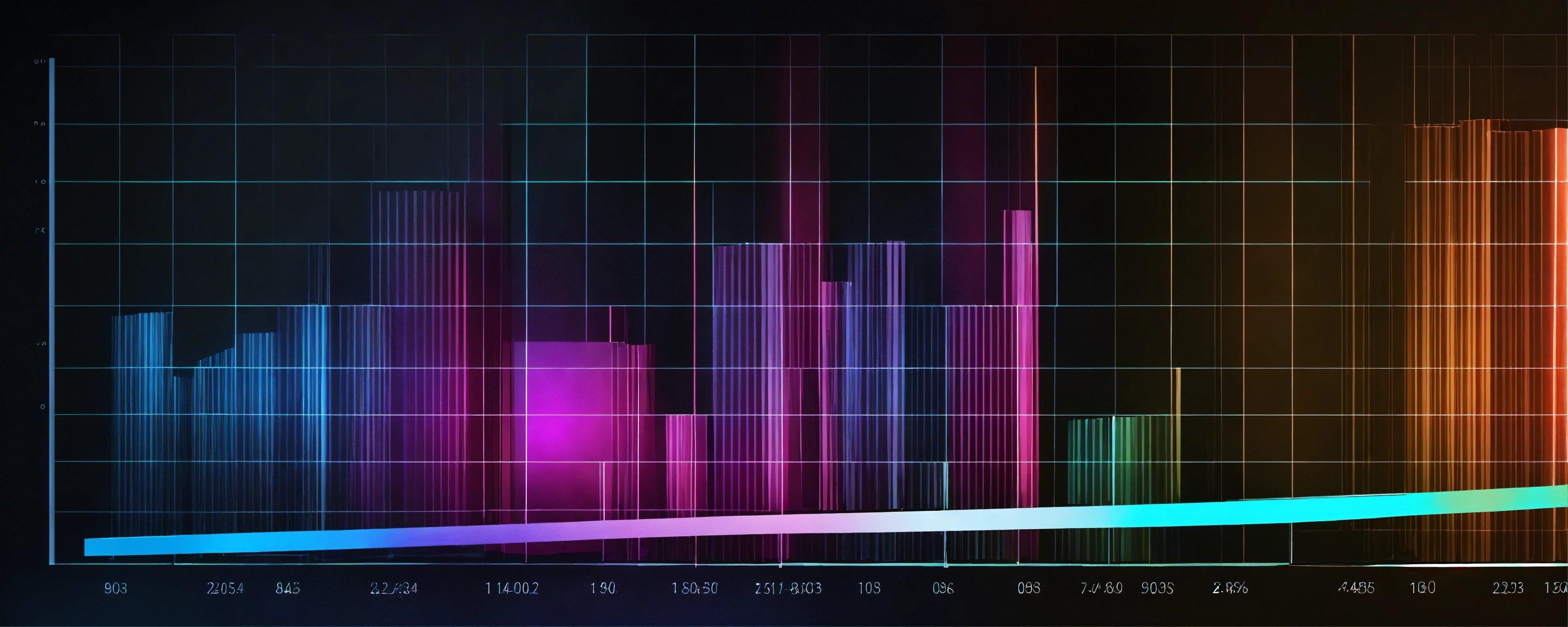 A Bar Chart With Different Colors On It