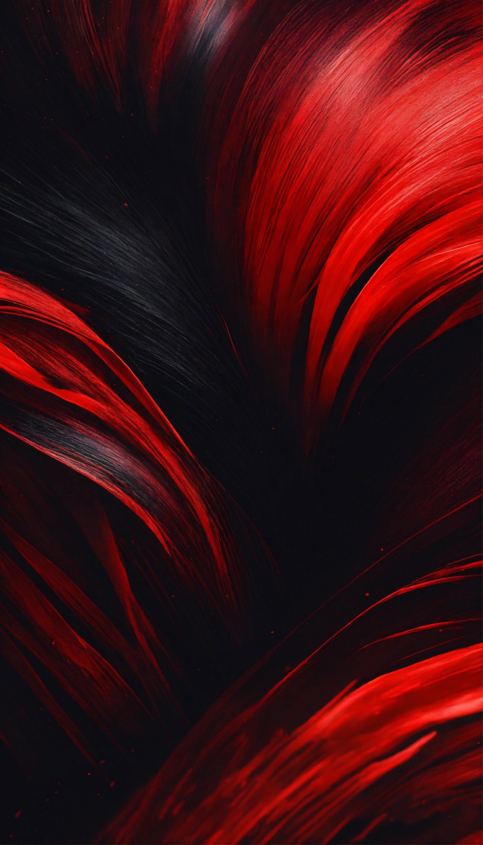 A Black And Red Background With Some Red Streaks