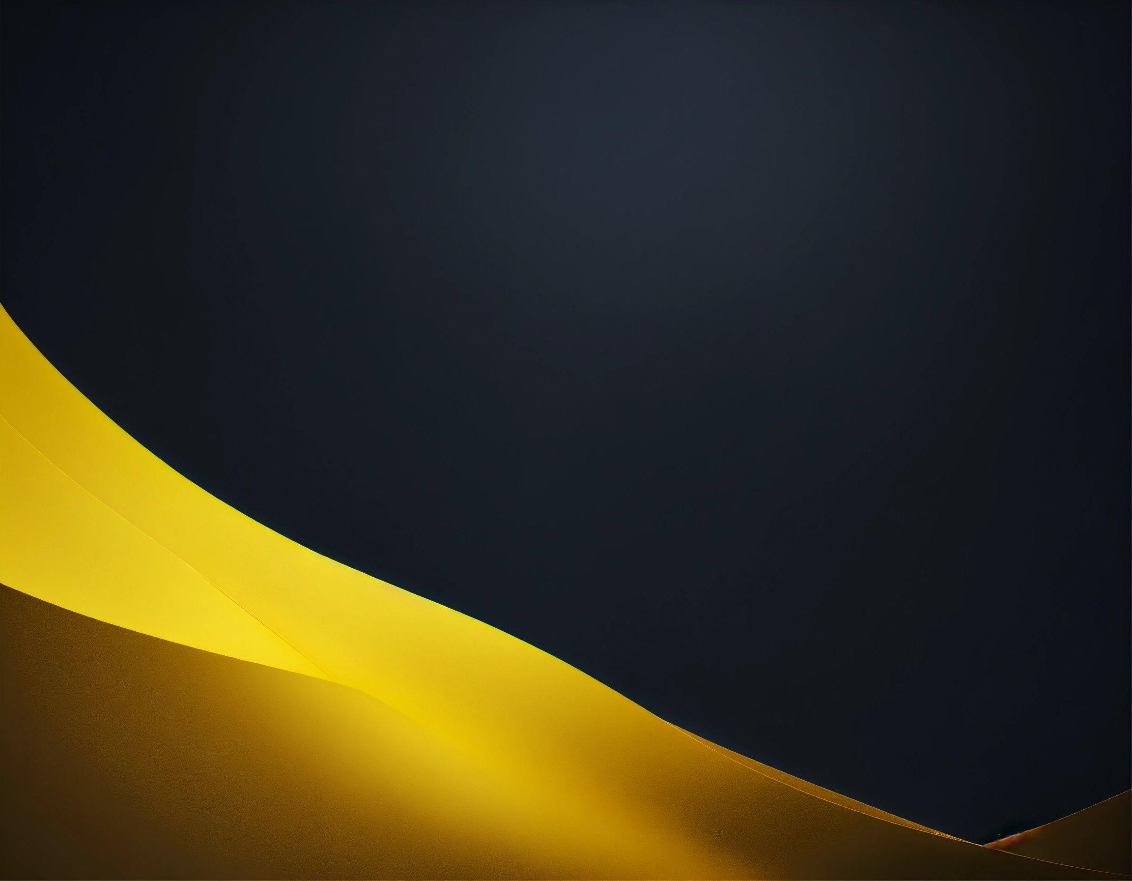 A Black And Yellow Background With A Black Background