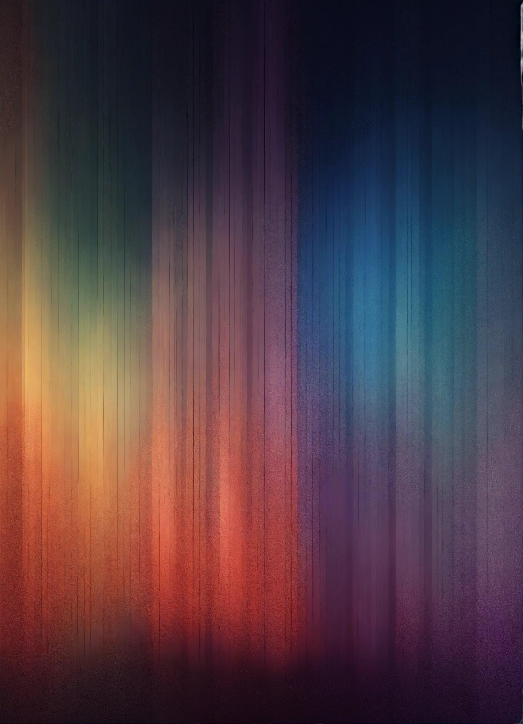 A Blurry Image Of A Blue And Red Background