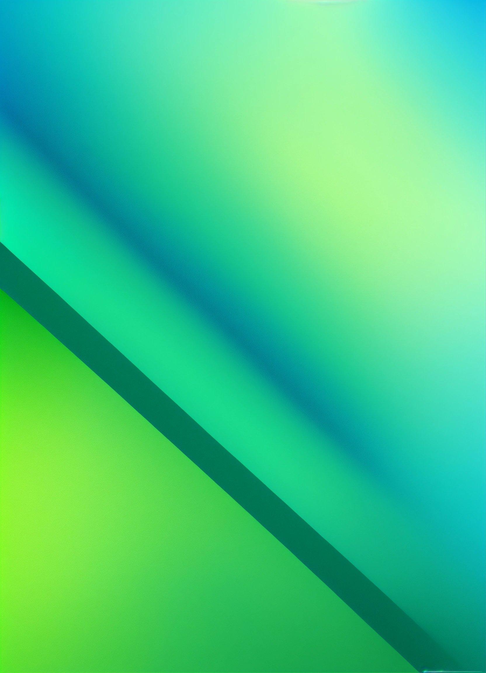 A Blurry Image Of A Green And Blue Background