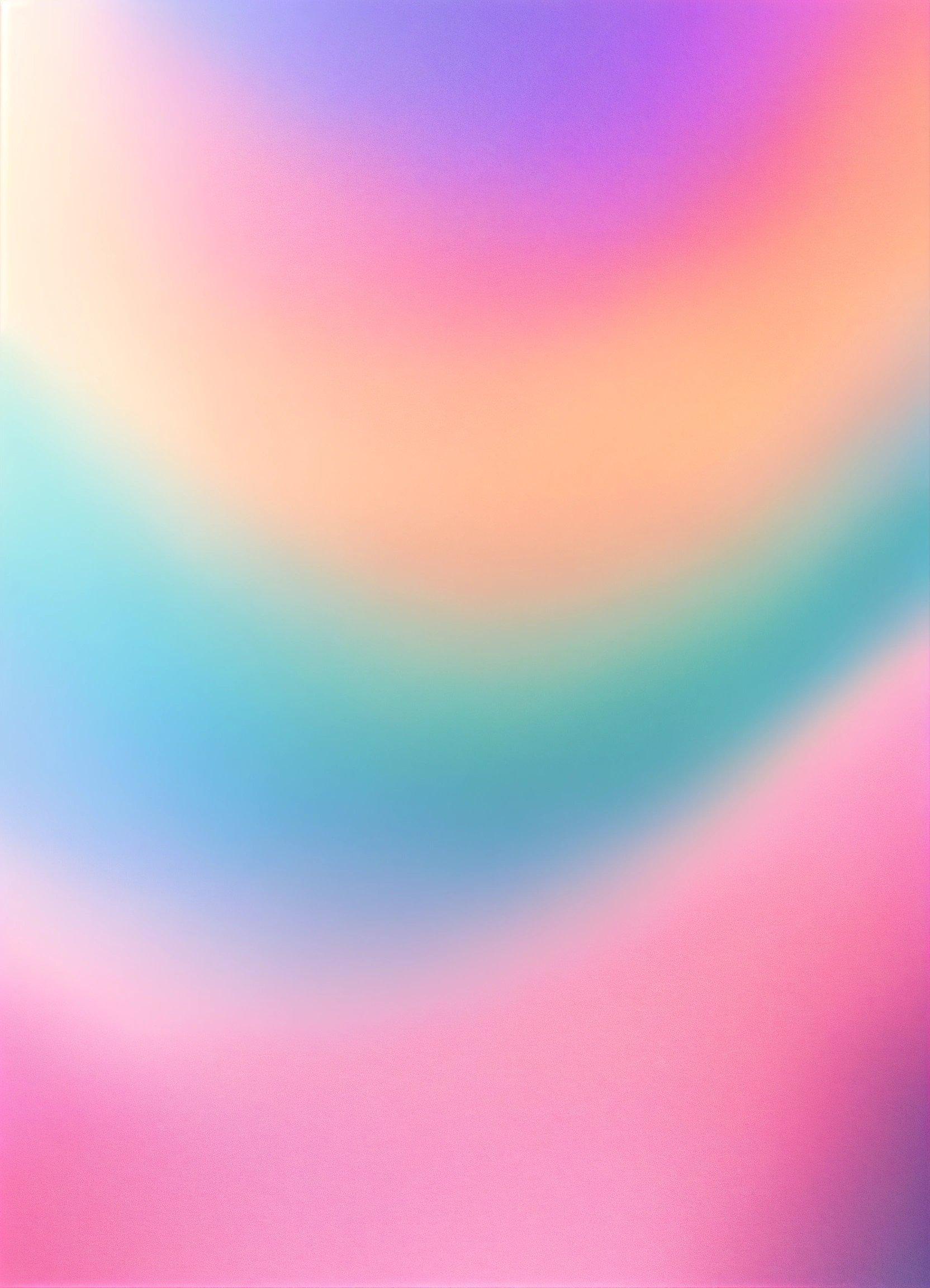 A Blurry Image Of A Pink And Blue Background