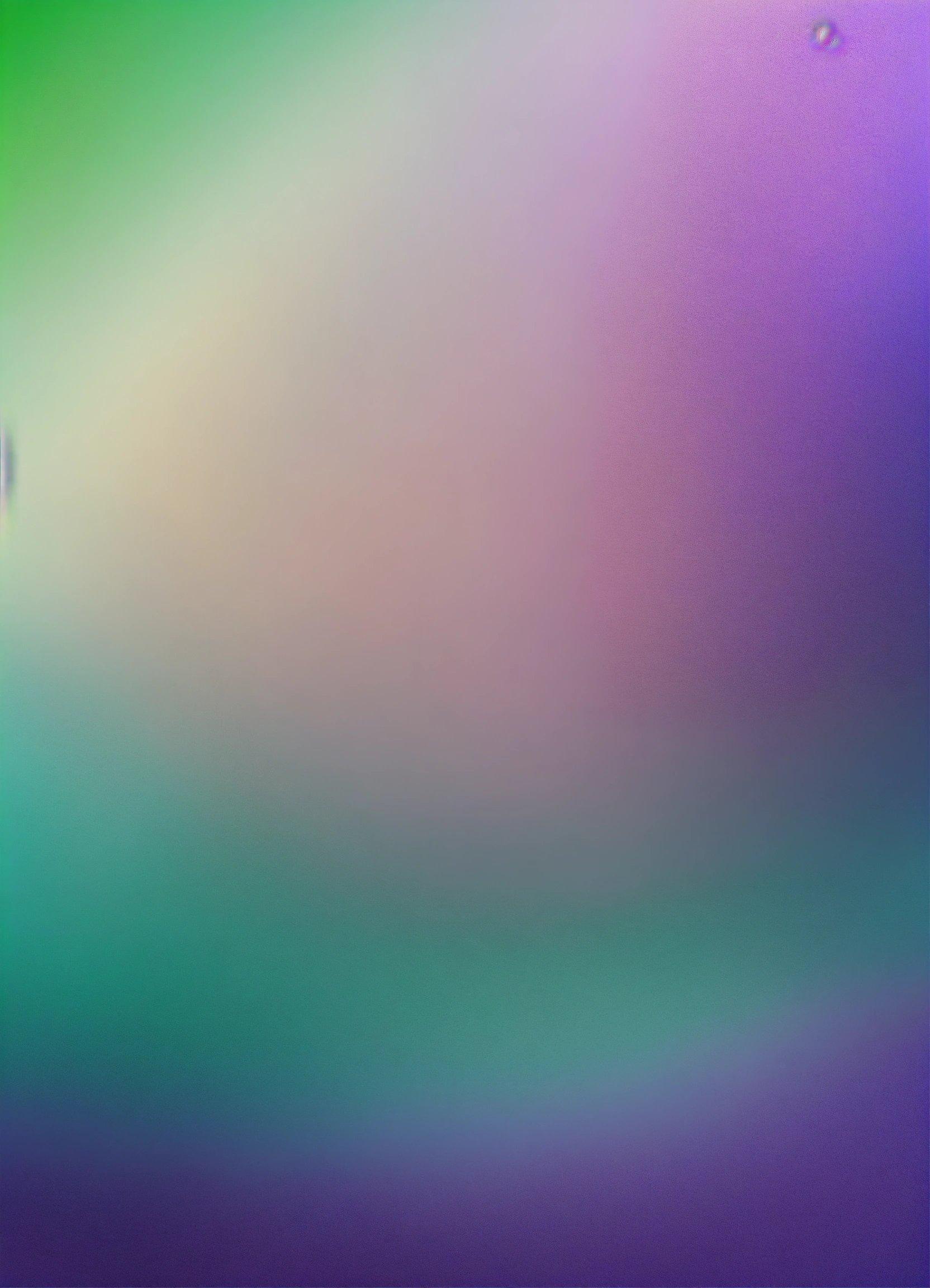 A Blurry Image Of A Purple And Green Background