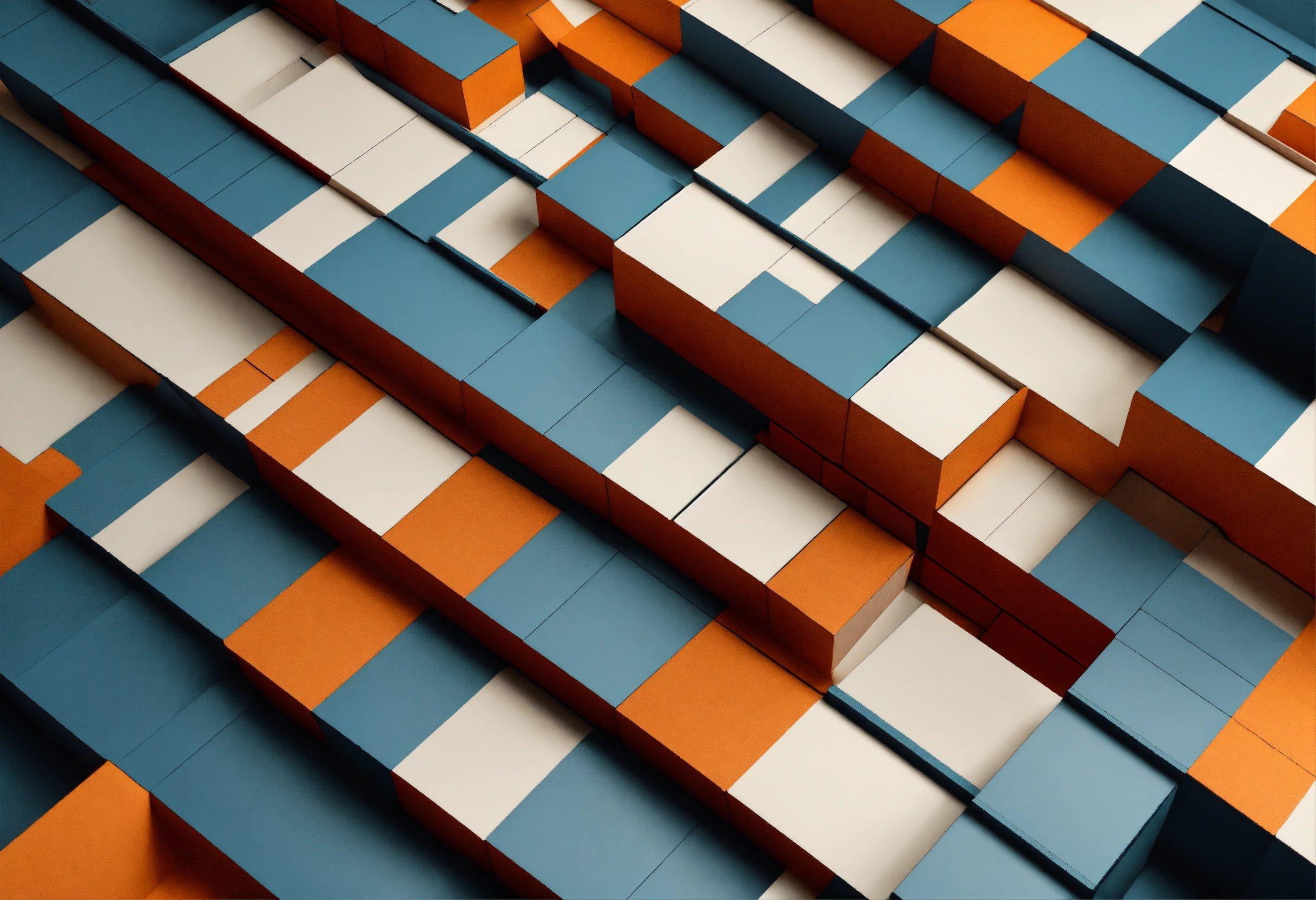 A Close Up Of A Building Made Out Of Lego Blocks