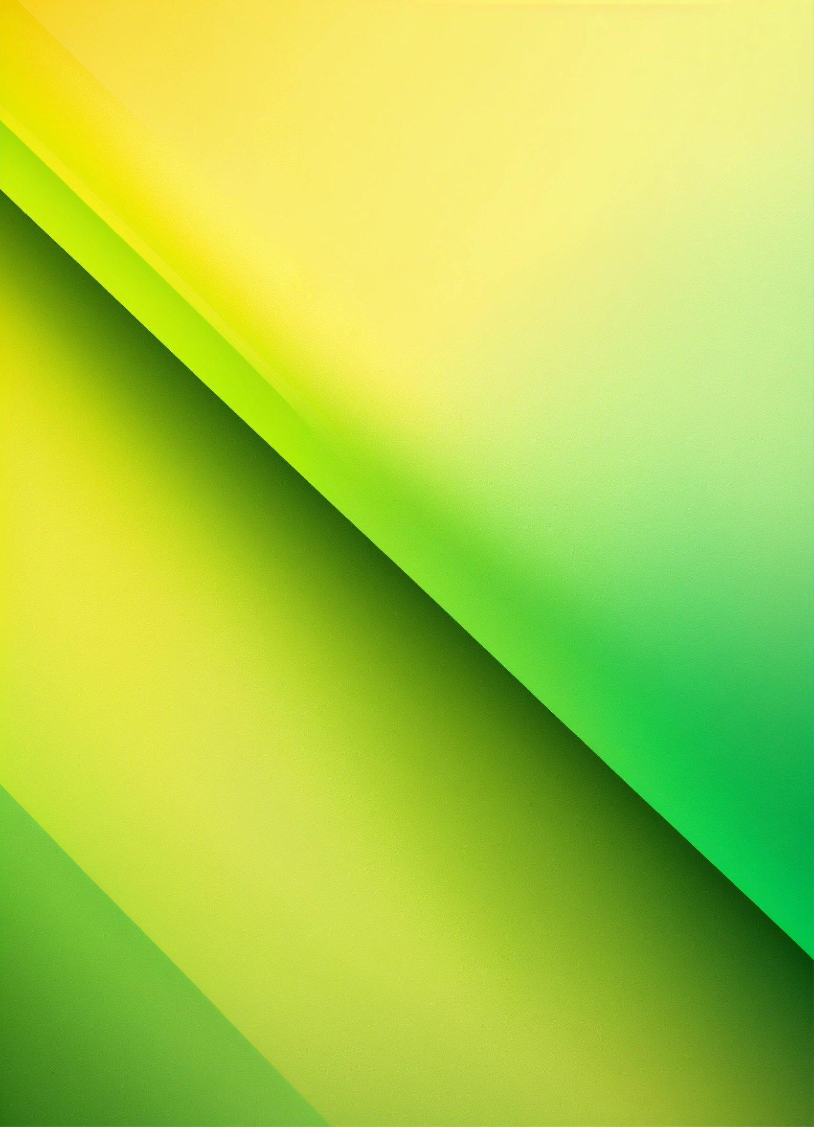 A Close Up Of A Cell Phone With A Green And Yellow Background