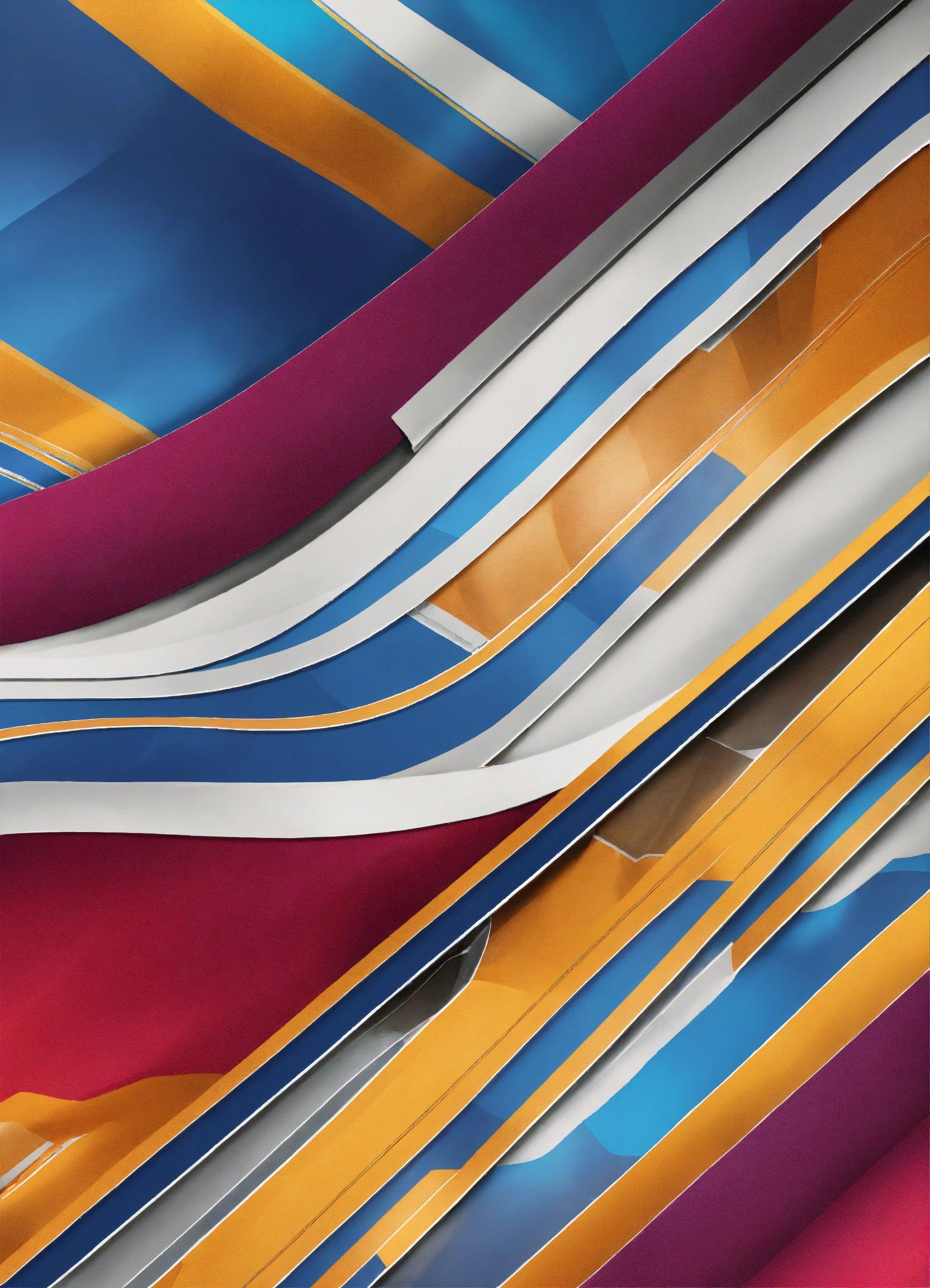 A Close Up Of A Colorful Background With Lines