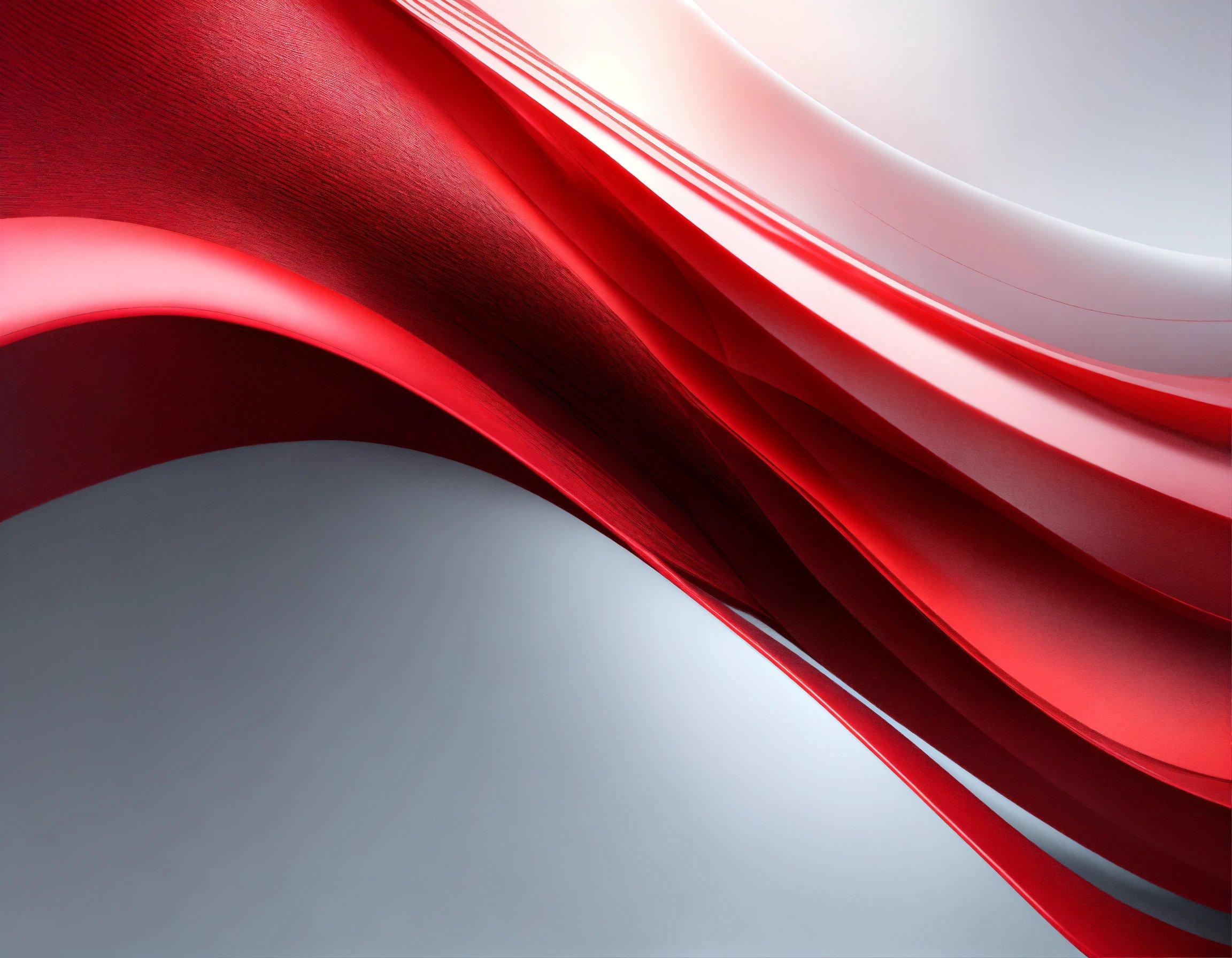 A Close Up Of A Red And White Background