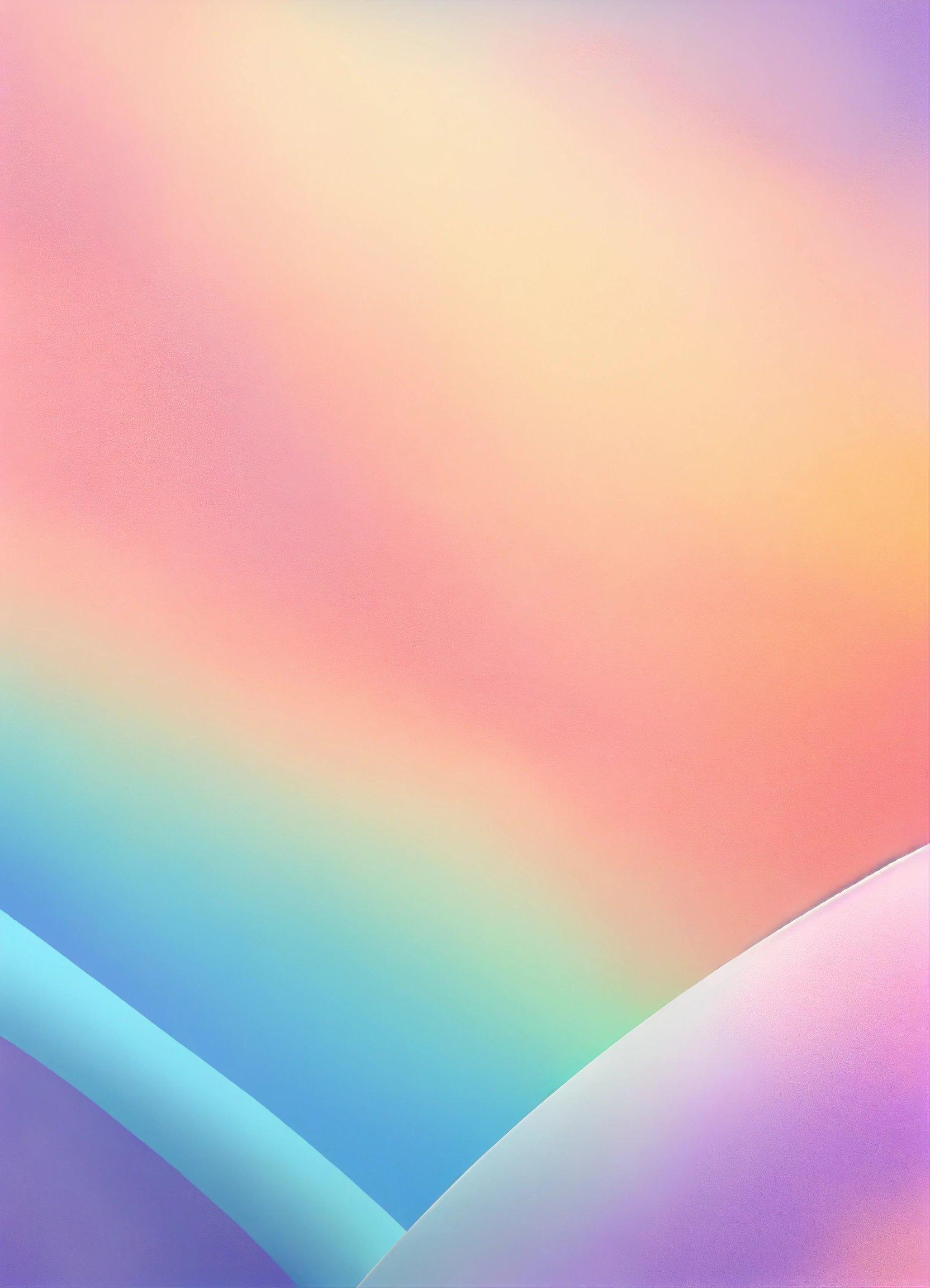 A Colorful Background With A Curved Curve