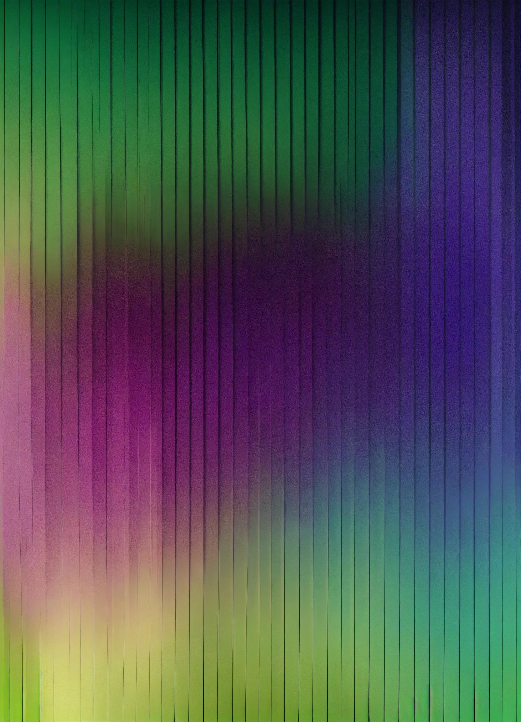 A Green And Purple Background With Vertical Lines