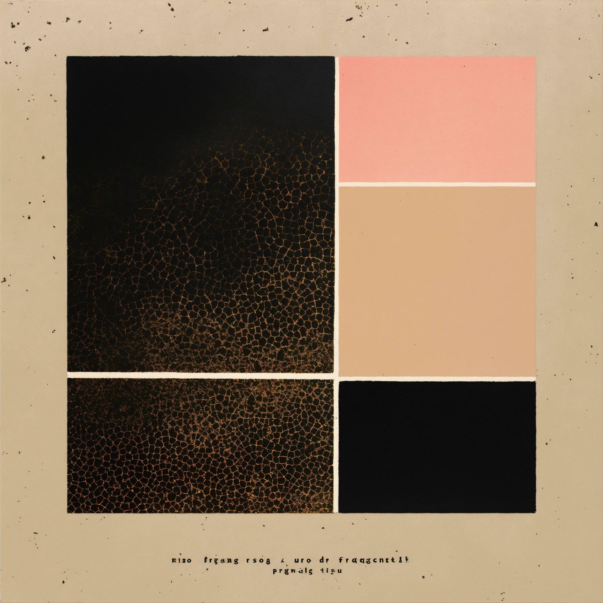 A Picture Of A Black, Pink, And Beige Color Scheme