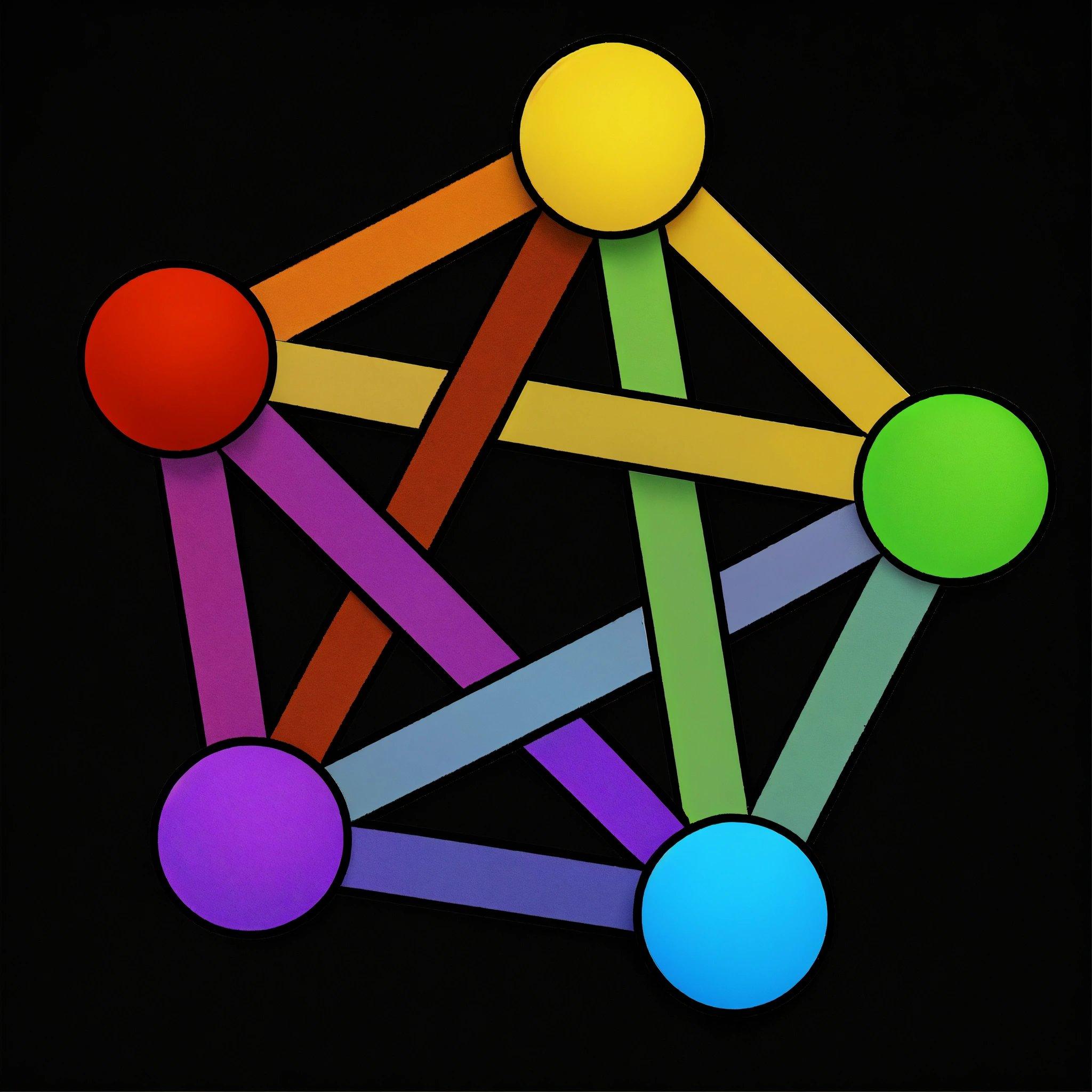 A Picture Of A Group Of Colorful Circles