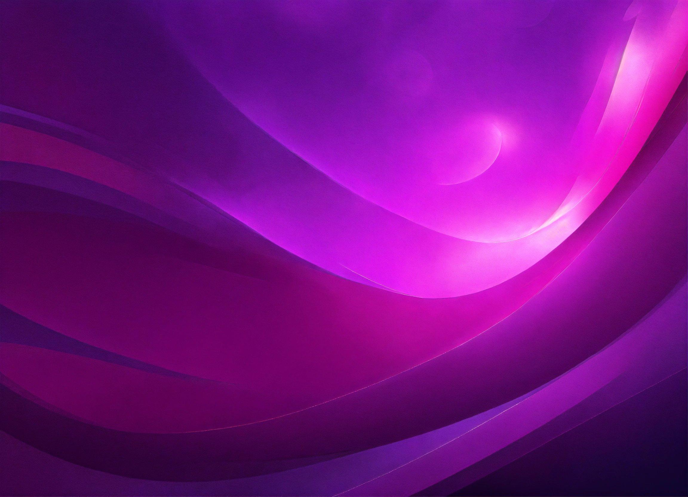 A Purple Abstract Background With Curves