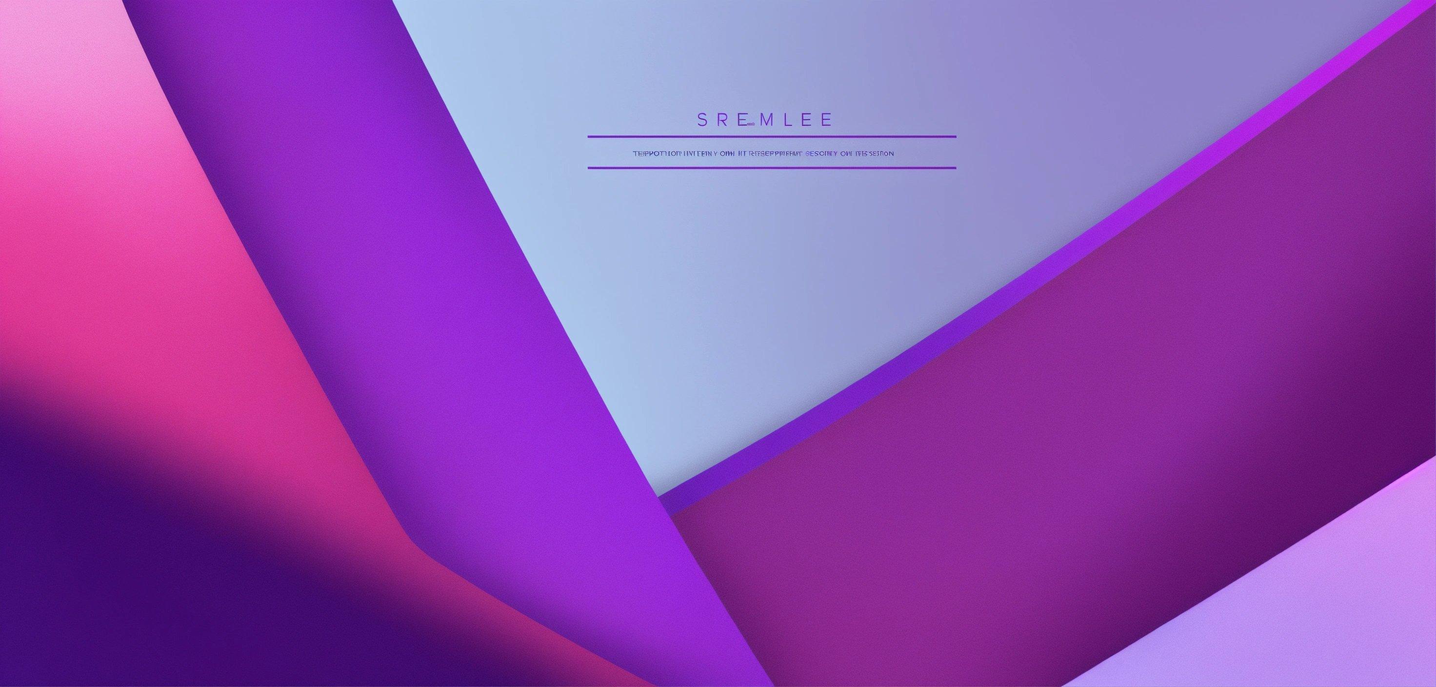 A Purple And Pink Abstract Background With Lines