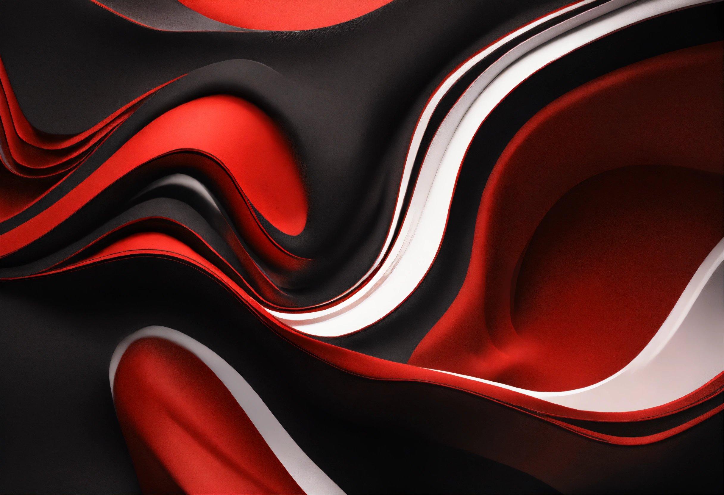 A Red And Black Background With White Lines