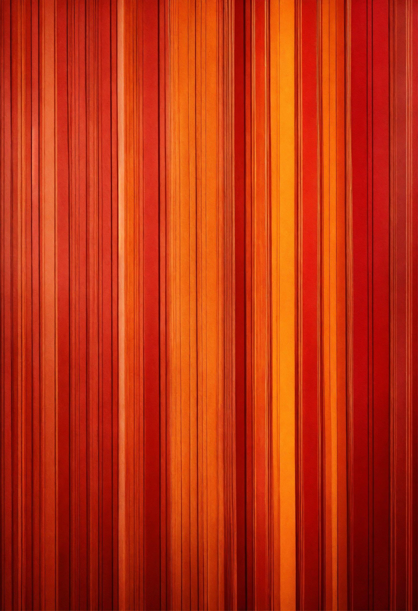 A Red And Orange Striped Wallpaper Background