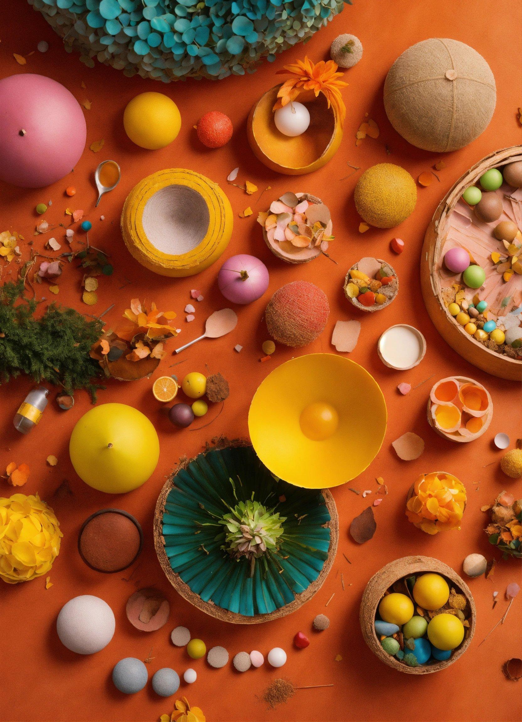 A Table Topped With Lots Of Different Types Of Eggs