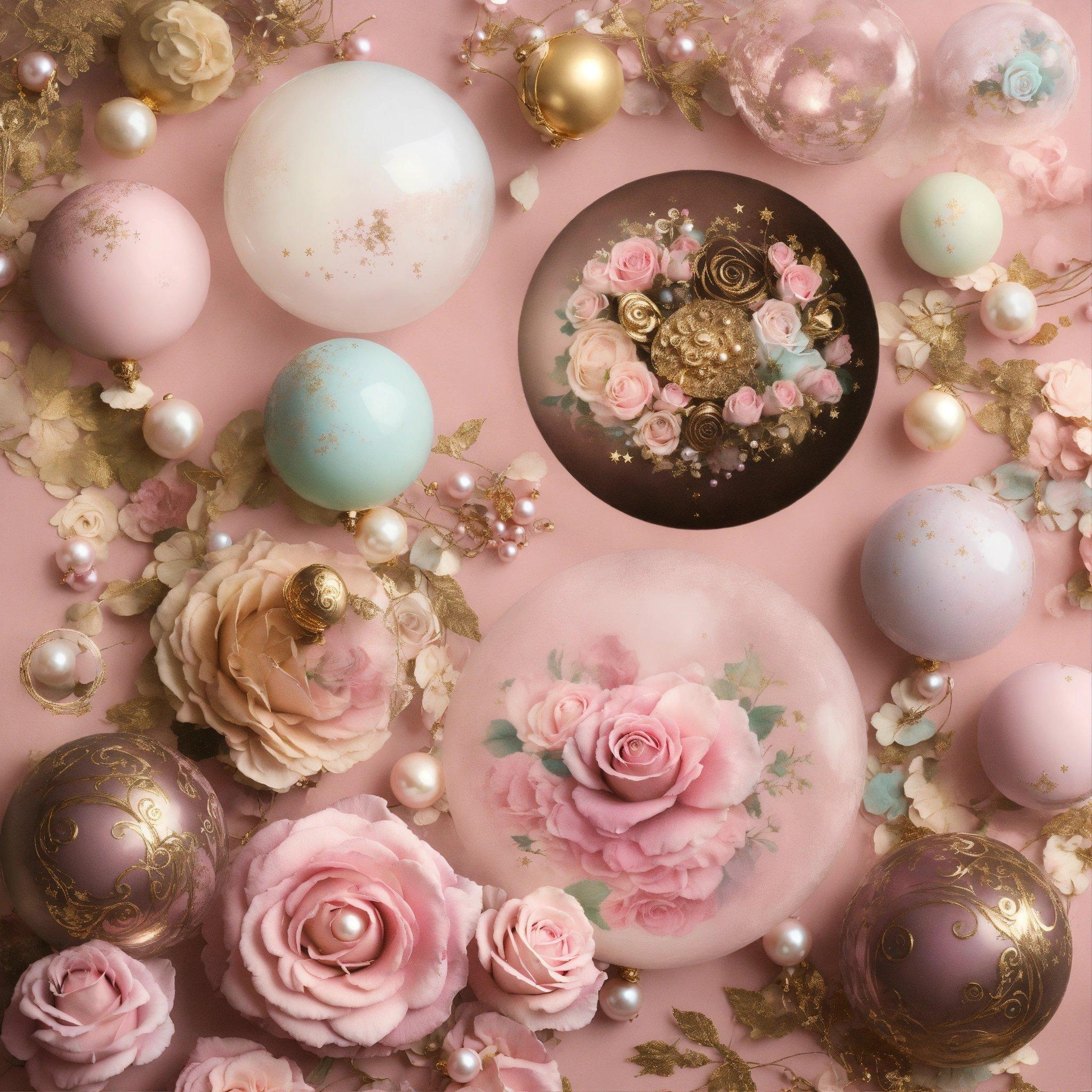 A Table Topped With Lots Of Different Types Of Flowers