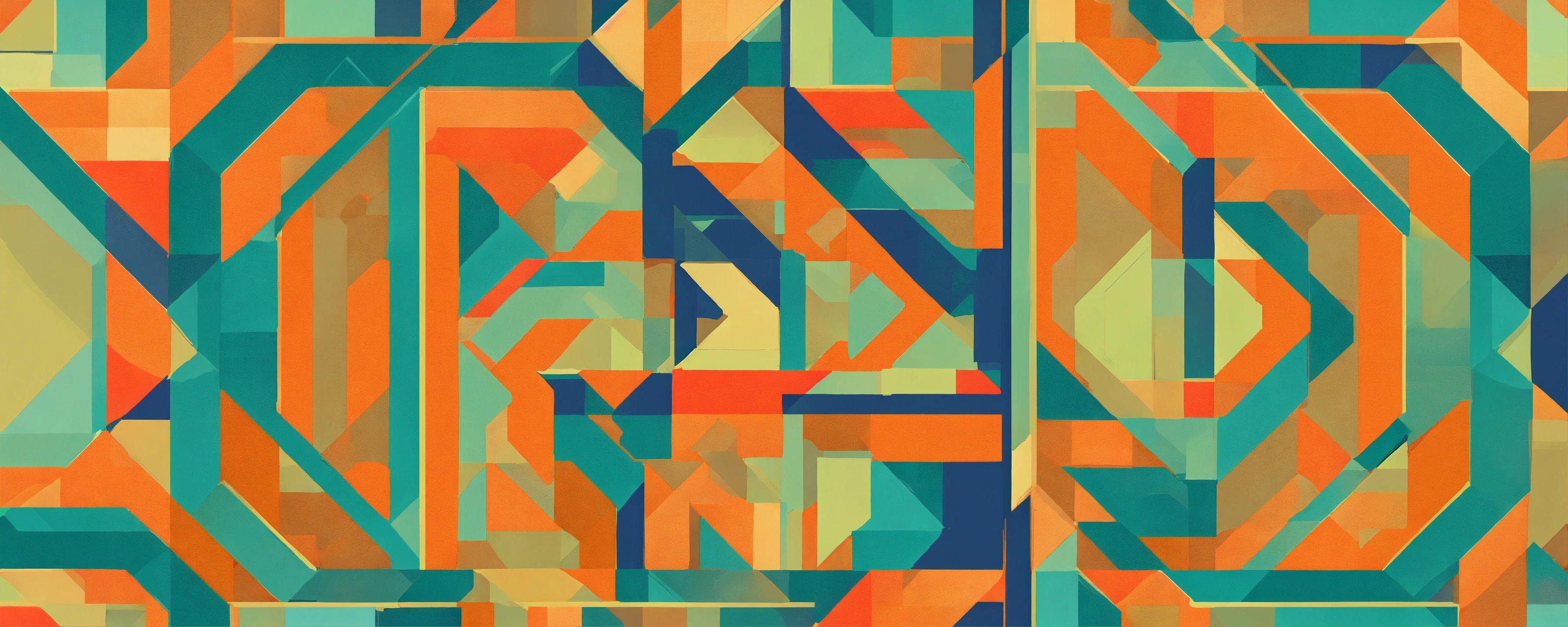 A Very Colorful Abstract Background With A Lot Of Lines