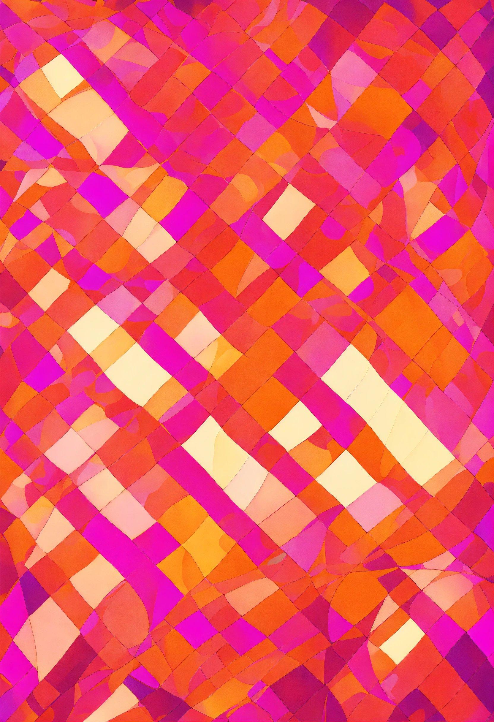 A Very Colorful Abstract Background With Lots Of Small Squares