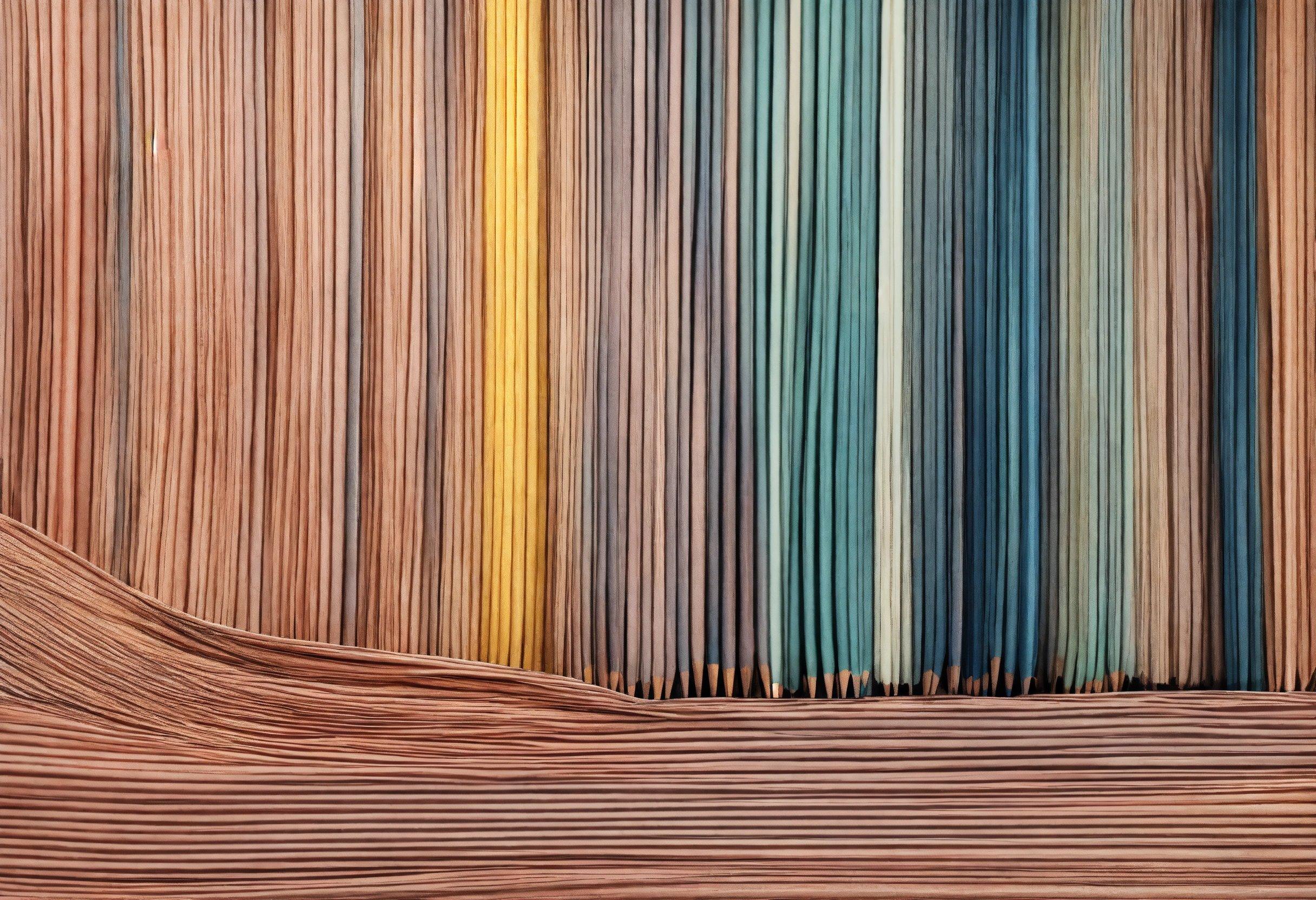 An Abstract Photo Of A Multicolored Background