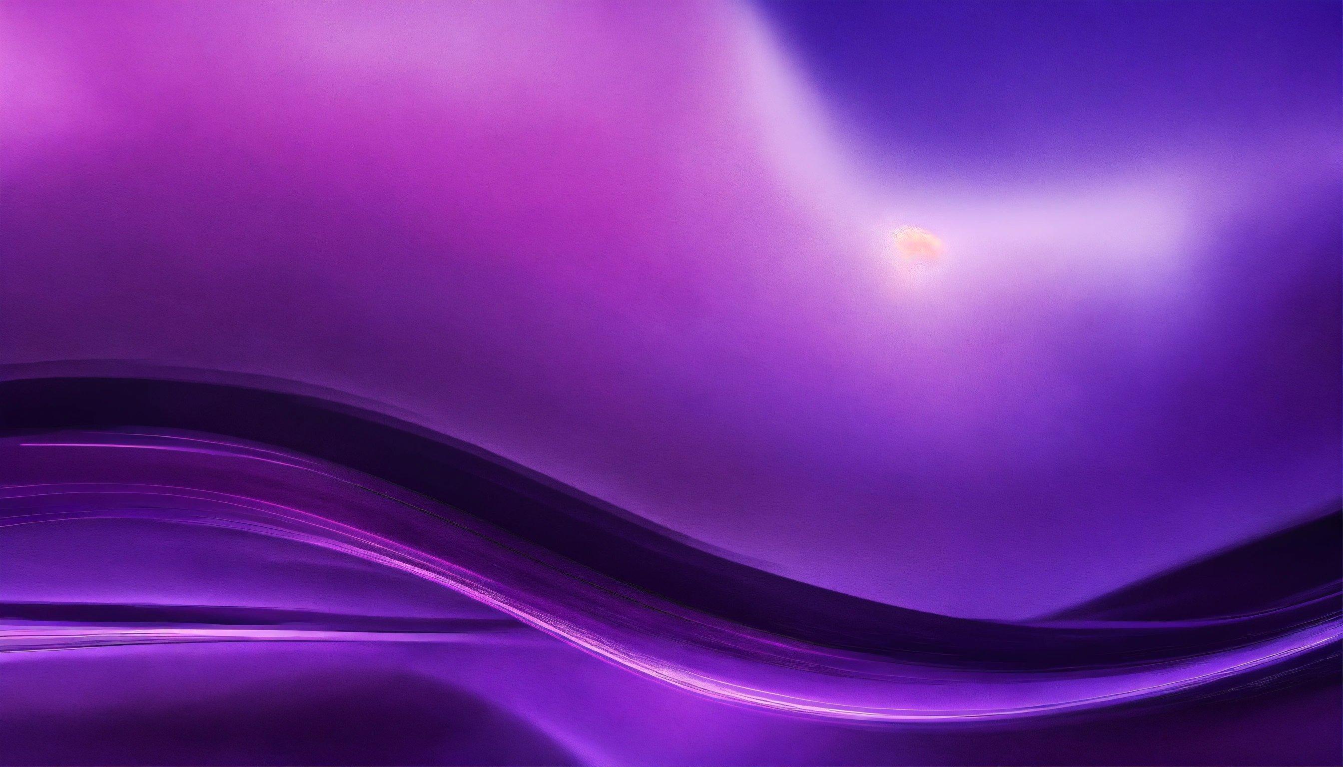 An Abstract Purple Background With Wavy Lines